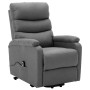 Sillón elevable tela gris claro en Sillones | Comprar online en Foru.es