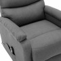 Sillón elevable tela gris claro en Sillones | Comprar online en Foru.es