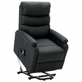 Sillón elevable tela gris oscuro en Sillones | Comprar online en Foru.es