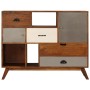 Aparador de madera maciza de acacia 115x35x86 cm de vidaXL, Aparadores - Ref: Foro24-247938, Precio: 223,00 €, Descuento: %
