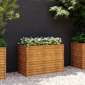 Jardinera acero corten 100x50x69 cm de vidaXL, Maceteros y jardineras - Ref: Foro24-151984, Precio: 64,81 €, Descuento: %