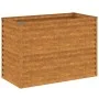 Jardinera acero corten 100x50x69 cm de vidaXL, Maceteros y jardineras - Ref: Foro24-151984, Precio: 60,14 €, Descuento: %