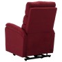 Sillón elevable tela rojo tinto en Sillones | Comprar online en Foru.es