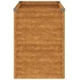 Jardinera acero corten 100x50x69 cm de vidaXL, Maceteros y jardineras - Ref: Foro24-151984, Precio: 60,14 €, Descuento: %