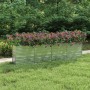 Arriate de acero galvanizado plateado 320x40x77 cm de vidaXL, Maceteros y jardineras - Ref: Foro24-316891, Precio: 91,26 €, D...