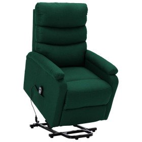 Sillón elevable tela verde oscuro en Sillones | Comprar online en Foru.es