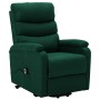 Sillón elevable tela verde oscuro en Sillones | Comprar online en Foru.es