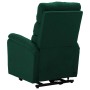 Sillón elevable tela verde oscuro en Sillones | Comprar online en Foru.es