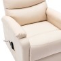 Sillón elevable tela crema en Sillones | Comprar online en Foru.es