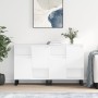 Aparadores 2 piezas madera contrachapada blanco de vidaXL, Aparadores - Ref: Foro24-3190133, Precio: 131,41 €, Descuento: %