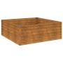 Jardinera acero corten 100x100x36 cm de vidaXL, Maceteros y jardineras - Ref: Foro24-151993, Precio: 47,86 €, Descuento: %