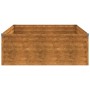 Jardinera acero corten 100x100x36 cm de vidaXL, Maceteros y jardineras - Ref: Foro24-151993, Precio: 47,86 €, Descuento: %