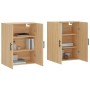 Armario de pared 2 unidades roble Sonoma 69,5x34x90 cm de vidaXL, Aparadores - Ref: Foro24-3195646, Precio: 134,00 €, Descuen...