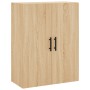 Armario de pared 2 unidades roble Sonoma 69,5x34x90 cm de vidaXL, Aparadores - Ref: Foro24-3195646, Precio: 134,00 €, Descuen...