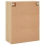 Armario de pared 2 unidades roble Sonoma 69,5x34x90 cm de vidaXL, Aparadores - Ref: Foro24-3195646, Precio: 129,39 €, Descuen...