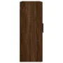 Armarios de pared 2 unidades marrón roble 69,5x34x90 cm de vidaXL, Aparadores - Ref: Foro24-3195650, Precio: 132,18 €, Descue...