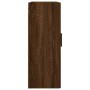 Armarios de pared 2 unidades marrón roble 69,5x34x90 cm de vidaXL, Aparadores - Ref: Foro24-3195650, Precio: 133,78 €, Descue...