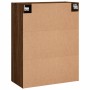 Armarios de pared 2 unidades marrón roble 69,5x34x90 cm de vidaXL, Aparadores - Ref: Foro24-3195650, Precio: 133,78 €, Descue...