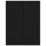 Aparador alto madera contrachapada negro 69,5x34x180 cm de vidaXL, Aparadores - Ref: Foro24-3195748, Precio: 156,17 €, Descue...