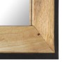 Espejo de madera maciza de mango 50x50 cm en Espejos | Comprar online en Foru.es