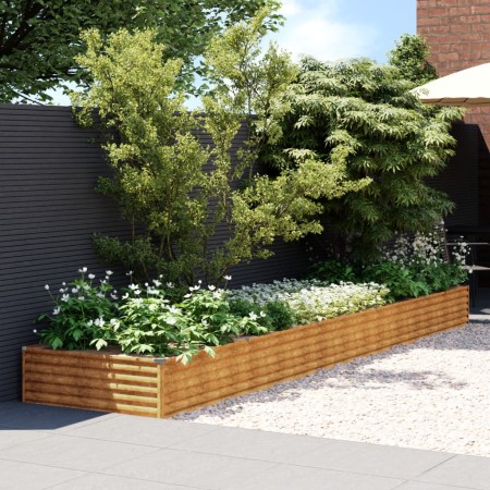 Jardinera acero corten 482x100x36 cm de vidaXL, Maceteros y jardineras - Ref: Foro24-151997, Precio: 99,29 €, Descuento: %