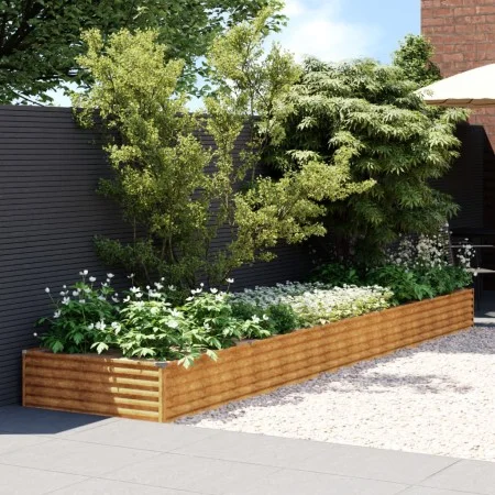Jardinera acero corten 482x100x36 cm de vidaXL, Maceteros y jardineras - Ref: Foro24-151997, Precio: 97,88 €, Descuento: %