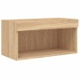 Muebles TV pared con LED 5 pzas madera ingeniería roble Sonoma en Muebles TV | Comprar online en Foru.es