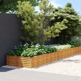 Jardinera acero corten 770x100x36 cm de vidaXL, Maceteros y jardineras - Ref: Foro24-151999, Precio: 128,41 €, Descuento: %