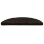 Felpudos autoadhesivos para escaleras, 15 unidades, 56 x 17 x 3 cm, marrón oscuro, semicirculares en Hogar | Comprar online en F