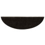 Felpudos autoadhesivos para escaleras, 15 unidades, 56 x 17 x 3 cm, marrón oscuro, semicirculares en Hogar | Comprar online en F