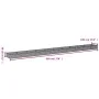 Jardinera acero corten 960x100x36 cm de vidaXL, Maceteros y jardineras - Ref: Foro24-152000, Precio: 154,07 €, Descuento: %