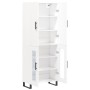 Aparador alto madera contrachapada blanco 69,5x34x180 cm de vidaXL, Aparadores - Ref: Foro24-3195755, Precio: 172,87 €, Descu...