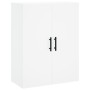 Aparador alto madera contrachapada blanco 69,5x34x180 cm de vidaXL, Aparadores - Ref: Foro24-3195755, Precio: 172,87 €, Descu...
