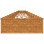 Jardinera acero corten 1150x100x36 cm de vidaXL, Maceteros y jardineras - Ref: Foro24-152001, Precio: 277,01 €, Descuento: %