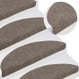 Felpudos autoadhesivos para escaleras, 15 unidades, beige, 56 x 17 x 3 cm, semicirculares en Hogar | Comprar online en Foru.es