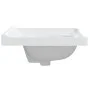 Lavabo de baño rectangular cerámica blanco 61x48x23 cm de vidaXL, Lavabos - Ref: Foro24-153704, Precio: 55,87 €, Descuento: %