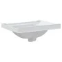 Lavabo de baño rectangular cerámica blanco 61x48x23 cm de vidaXL, Lavabos - Ref: Foro24-153704, Precio: 55,87 €, Descuento: %