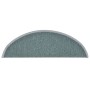 Alfombrillas para escaleras 15 unidades 56x17x3 cm Azul Mar Semicircular en Hogar | Comprar online en Foru.es