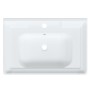 Lavabo de baño rectangular cerámica blanco 71x48x23 cm de vidaXL, Lavabos - Ref: Foro24-153705, Precio: 64,06 €, Descuento: %