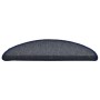 Felpudos para escaleras (15 unidades, 56 x 17 x 3 cm, gris oscuro y azul, semicirculares) en Hogar | Comprar online en Foru.es