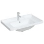Lavabo de baño rectangular cerámica blanco 81x48x23 cm de vidaXL, Lavabos - Ref: Foro24-153706, Precio: 91,43 €, Descuento: %