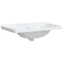 Lavabo de baño rectangular cerámica blanco 81x48x23 cm de vidaXL, Lavabos - Ref: Foro24-153706, Precio: 91,43 €, Descuento: %