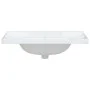 Rechteckiges Waschbecken aus Keramik weiß 81x48x23 cm von vidaXL, Sinkt - Ref: Foro24-153706, Preis: 66,93 €, Rabatt: %