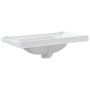 Lavabo de baño rectangular cerámica blanco 81x48x23 cm de vidaXL, Lavabos - Ref: Foro24-153706, Precio: 91,43 €, Descuento: %