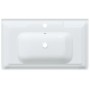 Lavabo de baño rectangular cerámica blanco 81x48x23 cm de vidaXL, Lavabos - Ref: Foro24-153706, Precio: 91,43 €, Descuento: %