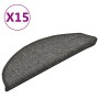 Felpudos para escaleras (15 unidades, 56 x 17 x 3 cm, gris oscuro, semicirculares) en Hogar | Comprar online en Foru.es