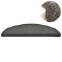 Felpudos para escaleras (15 unidades, 56 x 17 x 3 cm, gris oscuro, semicirculares) en Hogar | Comprar online en Foru.es