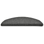 Felpudos para escaleras (15 unidades, 56 x 17 x 3 cm, gris oscuro, semicirculares) en Hogar | Comprar online en Foru.es