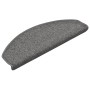 Felpudos para escaleras 15 unidades 65x24x4 cm Gris oscuro Semicircular Grande en Hogar | Comprar online en Foru.es