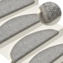 Felpudos para escaleras (15 unidades, 56 x 17 x 3 cm, gris claro, semicirculares) en Hogar | Comprar online en Foru.es